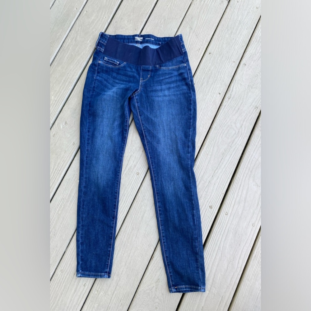 Levi’s - Woman’s SIGNATURE GOLD maternity blue denim skinny jeans, Size: SP